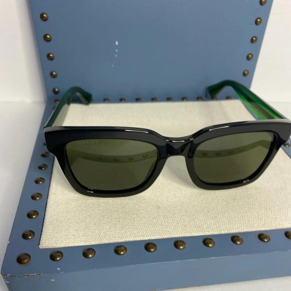 New - GUCCI MEN'S GG0057SKN 56MM SUNGLASSES